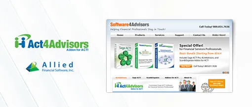 Financial Advisor Website